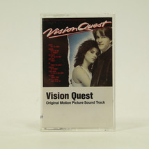 Vision Quest Movie Soundtrack Cassette Tape Journey Dio Madonna 1985 Pop Rock - $8.68