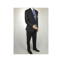 Men RALPH LAUREN Suit Wool Blend Two Button Classic Pinstripe Formal 0151 Gray image 6