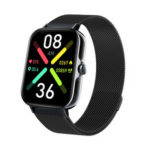 F107 Smart Watch Body Temperature Heart Rate Bluetooth Call Language Assistant S - £42.53 GBP