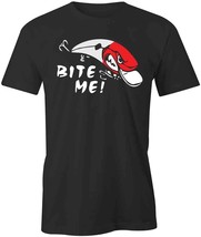 Bite Me Fishing T Shirt Tee Short-Sleeved Cotton S1BSA974 Humor - £14.09 GBP+