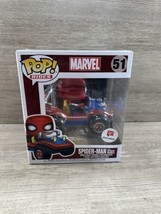 MARVEL Funko Pop! Rides Spider-Man with Spidermobile #51 Walgreens Exclu... - $39.59