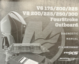 Mercury Four-Stroke V6/V8 200/225/250/350 Diagnostic Manual 90-8M0146617... - $168.68