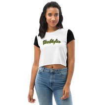 Black and White So sweet crop Shirt Top - £44.50 GBP
