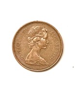 Queen Elizabeth New Pence 2P Elizabeth II, D.G.REG.F.D R Coin 1971 1st E... - £30.30 GBP