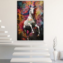 Horse Canvas Painting Wall Art Posters Landscape Canvas Print Picture - £11.03 GBP+