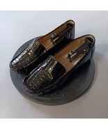 Pierre Dumas Hazel 7 Womens 10M Black Shoes Loafers Flats Slip On - $272.80 MXN