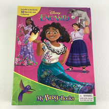 Disney Encanto My Busy Books Storybook 10pc Figures Playmat Mirabel Isabela New - $39.55