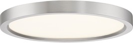 Quoizel OST1711BN Outskirt Modern Super Flush Mount Ceiling Lighting, 1-Light, - £44.46 GBP