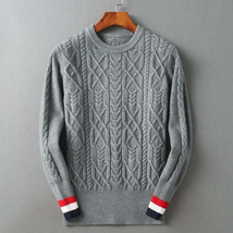 Cuff Stripe Knitted Sweater - £87.17 GBP
