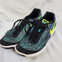 Nike Mens Flex Experience RN 5 Black/Volt Green size 13 - £19.29 GBP