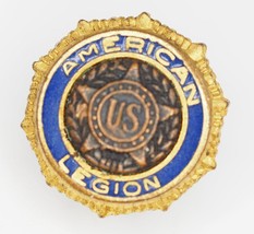 Americana Legion Screwback Pin USA - $37.03