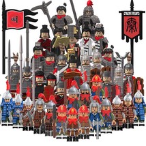 38pcs Medieval Chinese Soldiers The Qin Empire Han Ming Qing dynasty Minifigures - £49.55 GBP