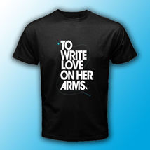 Twloha To Write Love On Her Arms Black T-SHIRT Size S-3XL - £14.10 GBP+