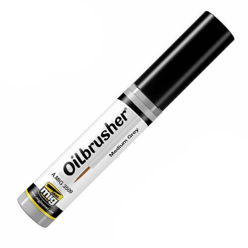 Ammo by MIG Oilbrusher - Medium Grey - $14.94