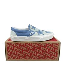 Vans Classic Slip On Starry Night Denim Shoes Womens Size 8 NEW VN000Q7DNM - $59.95