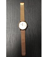 Disney Mickey Mouse wrist watch mk-12016 Rose Gold metal band  FREE SHIP... - $116.18 CAD