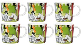 Moomin Mug Summer Theater Seasonal Summer 2017 *6-pack* Arabia *NEW - £184.11 GBP