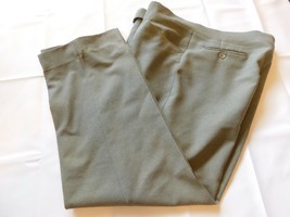 Haggar Men&#39;s Pants Size See measurements pants slacks Flat Front Grey GUC - £14.16 GBP