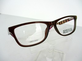 Kenneth Cole REACTION KC0757 (048) Brown 54 x 15 140 mm  Eyeglass Frames - £14.90 GBP