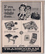 Vintage Print Ad Transogram Toys &amp; Games - £2.16 GBP