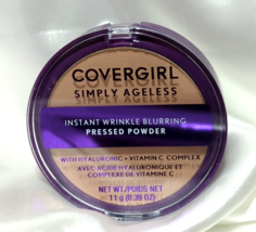 Covergirl Simply Ageless Pressed Powder  Shade 210 Classic Ivory Instant... - $17.77