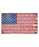 National Anthem Patriotic Sign Cloth 3&#39; X 2&#39; - $9.65