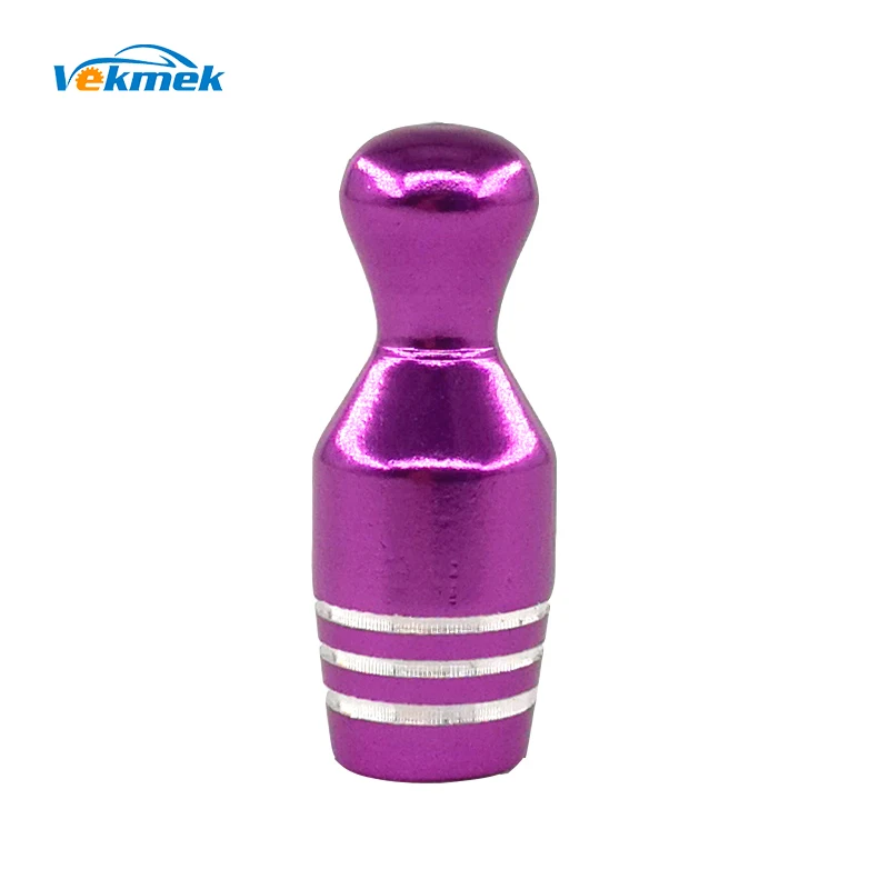 Bowling aluminum tire valve caps for car bike motorcycle alloy valve stem covers for us thumb200