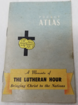 The Lutheran Hour Pocket Atlas 1960 Bringing Christ to the Nations Booklet - £11.84 GBP