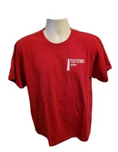 2009 TOTEMS Penn State College Earth and Science Adult Large Burgundy TShirt - £11.64 GBP