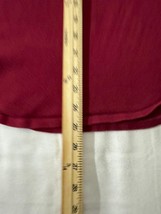 Jeanne Pierre Women's Red Long Sleeves Cotton Soft Stretch Top Size Large image 11