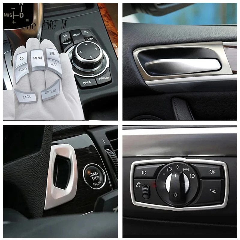 For BMW E70 E71 X5 X6 2008-2014 Multi-media Control Button Door Handle headlight - £29.12 GBP