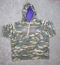 Cabelas Hoodie Adult 2XL Camouflage Camo Spell Out Outdoor Camping Hunting Women - £19.65 GBP