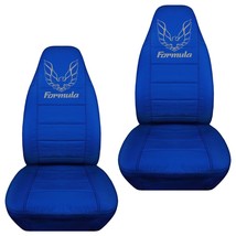 Front set car seat covers fits  PONTIAC FIREBIRD 67-02 W/ Bird & Formula design - £66.38 GBP