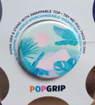 PopSockets PopGrip Phone Grip &amp; Stand with Swappable Top - Pastel Tropics - £7.17 GBP