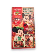 Walt Disney World Holiday Crafts &amp; Treats VHS (1997) Mickey Mouse SEALED... - $136.84 MXN