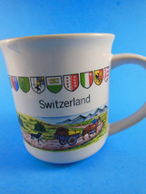 Switzerland Mug Suisse Schweiz Svizzea Farm Vintage Souvenir Vintage - £10.10 GBP