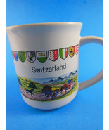 Switzerland Mug Suisse Schweiz Svizzea Farm Vintage Souvenir Vintage - $17.62 CAD