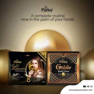 1 Parley Goldie Advance Beauty Cream + 1 Parley Gold Gleam Bleach Sachet