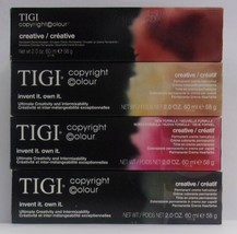 TIGI CREATIVE COPYRIGHT COLOUR Professional Permanent Hair Color Cream ~... - $4.95+