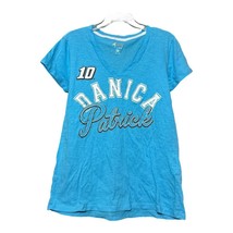 G-III 4Her Danica Patrick #10 Nascar Womens Blue T-Shirt Top Size 2XL New - £10.22 GBP