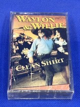 Waylon &amp; Willie Clean Shirt  Waylon Jennings Willie Nelson Cassette Tape - $10.88