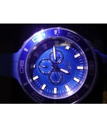 Invicta Mens Silver Pro Diver Watch - Blue Silicone Band &amp; Buckle - Gift... - £63.19 GBP