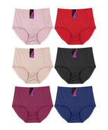 Women&#39;s Multicolor Nylon Satin Soft Stretch Colorful Girdle Panties 12 Pack - $614.23 MXN