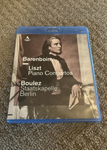 Daniel Barenboim, Pierre Boulez Perform Liszt, Wagner Used Blu-Ray - £13.15 GBP