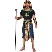 Egyptian King Pharaoh Deluxe Halloween Costume for Men Halloween Dress U... - $25.99