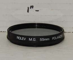 Rolev M.G. 55mm Polarizer CAMERA Lens FILTER DIGITAL OR FILM - $20.17 CAD