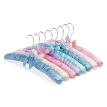 Whitmor Satin Pastel-Set of 8 Padded Hanger, 8 Count, 1.50 x 15.63 x 7.0... - $43.99