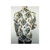 Mens Sports Dress Shirts By AXXESS From Turkey 100% Egyptian Cotton 622-12 White image 10
