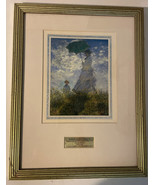 Woman With A Parasol Madame Monet And Her Son Framed Claude Monet Print - $136.73 CAD