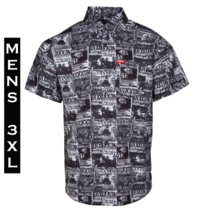 DIXXON FLANNEL - VENUE Party Shirt - Short Sleeve - Men&#39;s 3XL - $48.51